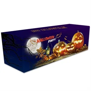 8' Premium Fitted Standard Table Cover Full Color