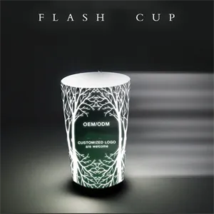 Led Luminous Party Cup - Flashing Light-Up Drinkware