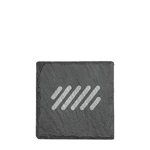 4" x 4" Square Slate Coaster