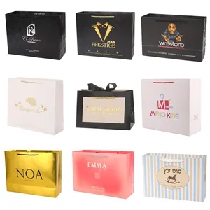 Custom White Card Packing Bags