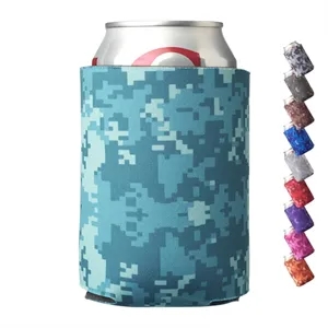 Custom Logo Digital Foam Can Cooler