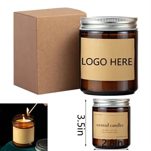 Hand-Poured Aromatherapy Candle Thanksgiving Gift