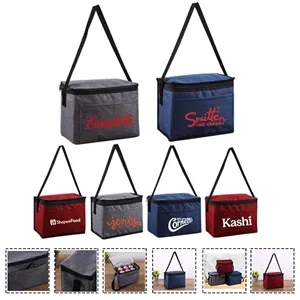 Custom Logo Promos Custom Insulated Cooler Lunch Bag For Office