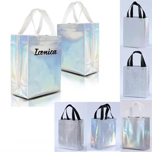 Iridescent Gift Bags Medium Size - 8x4x10