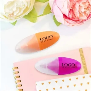 Egg-shaped Candy Color Mini Highlighter Marker Pen