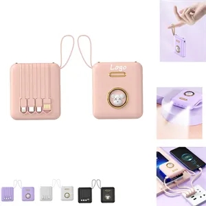 Cute Mini Portable Charger 6000mAh Power Bank