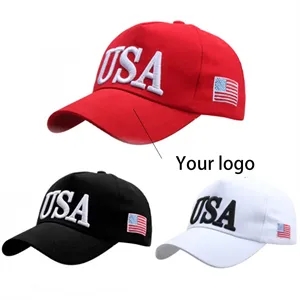 Custom USA Great Cap Adjustable Baseball Golf Hat