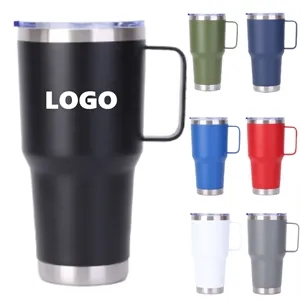 20 Oz Tumbler With Handle Lid