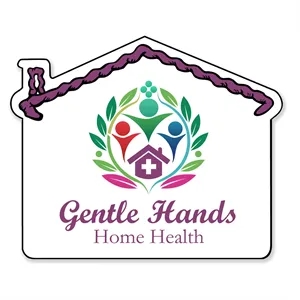 House 3.59"H x 4.41"W NoteKeeper™ Magnet 35 Mil