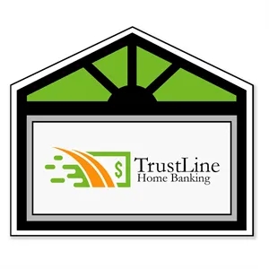 House 2.8"H x 3.25"W NoteKeeper™ Magnet 35 Mil