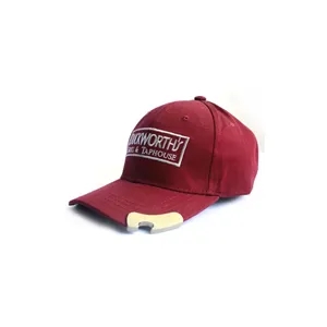 Embroidered Cap With Bottle Opener