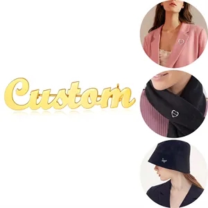 Personalized Custom Name Brooch Pin