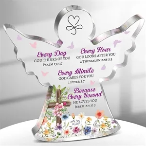 Acrylic Angel Figurine Christening Gifts