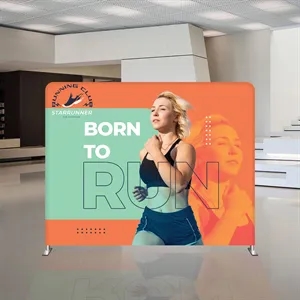 10' STRAIGHT TENSION FABRIC DISPLAY