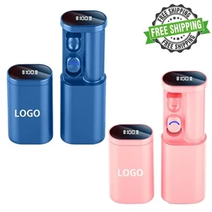 Cylinder-shaped Wireless Earphones
