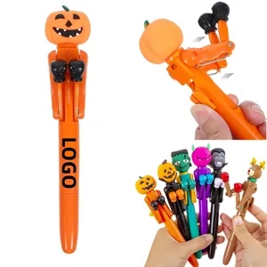 Halloween Pumpkin Cartoon Boxing Pen