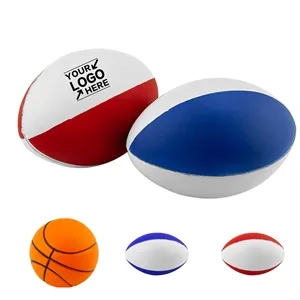 Custom PU Basketball & Football Stress Balls for Branding