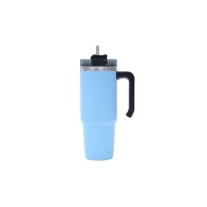 20 oz Tumbler with Handle and Straw Lid