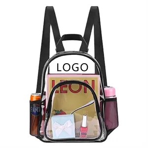 Custom Logo Pvc Transparent Backpack