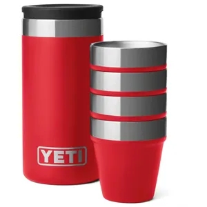 YETI Shot Glasses with Carrying Case