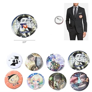 Custom Cartoon Tin Badge Alloy Anime Pin