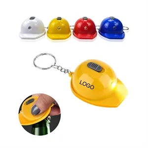 Helmet Flashlight Keychain