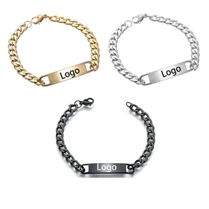 Custom Metal Bracelets For Men Women