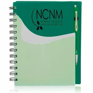 Spiral Notebooks with Front Pocket