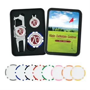 Golf n' Brew Divot Tool Set w/ Poker Chip