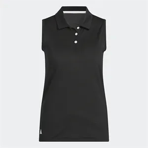 Adidas Ladies Solid Ottoman Polo