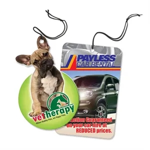 Custom Shape Hanging Paper Air Fresheners