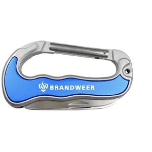 Large Carabiner w/ 3 Knives