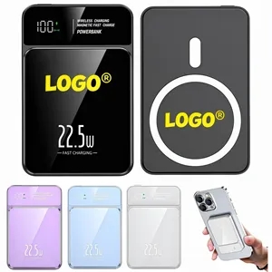 Custom Logo 10000Mah Magnetic Wireless Portable Charger Power Bank