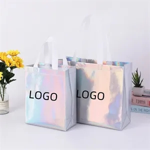 Iridescent Non Woven Tote Bags