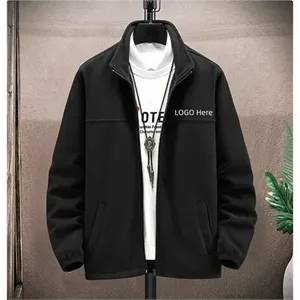 Custom Logo Winter Warm Zip Jacket