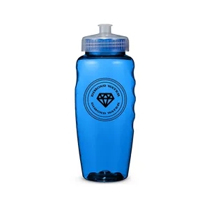 Prime Line USA Made 30oz Polyclear™ Gripper Water Bottle