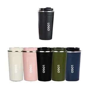Spill-Proof Stainless Steel Vacuum Insulated Tumbler w/Lid