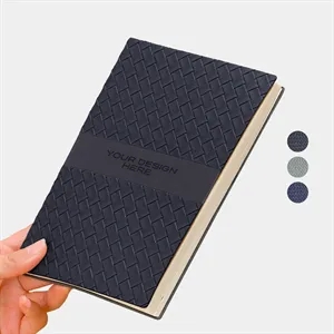 TiTUS® Sahara PU Leather A5 Business Notebook with Bookmark