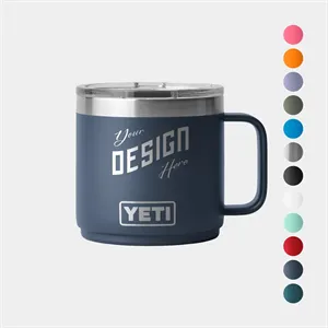 14 Oz YETI® Rambler Stainless Steel Insulated Stackable Mug