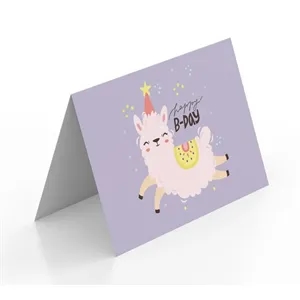 Folded Greeting Cards - Vertical (5" x 7")