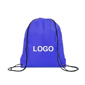 Classic Polyester Drawstring Backpacks-WB