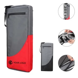 Portable Slim Beer Drinks Can Cooler and Ice Pack Golf Bag