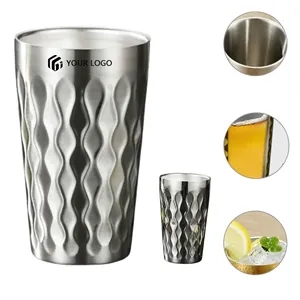 Double Wall Party Camp Beer Stainless Steel Drinking Cup
