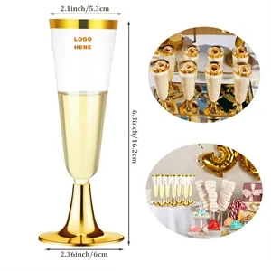 Disposable Plastic Wine Champagne Glasses for Wedding