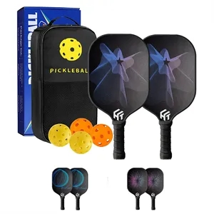 Carbon Fiber Pickleball Paddle Set
