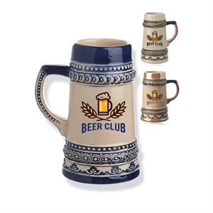 Bremen Mini Ceramic Beer Mug Shooters - 2 oz