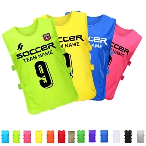 Scrimmage Team Soccer Jerseys With Belt