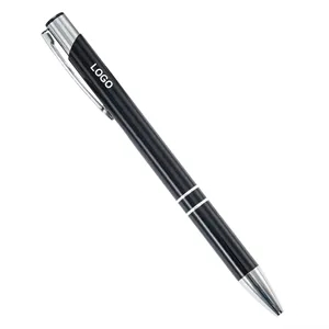 Metal press ballpoint pen