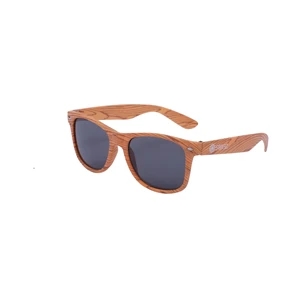 Custom Logo Woodtone Promotional Sunglasses