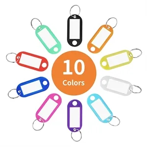 Plastic Key Tags with Container
